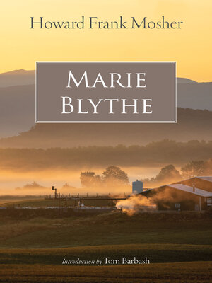 cover image of Marie Blythe